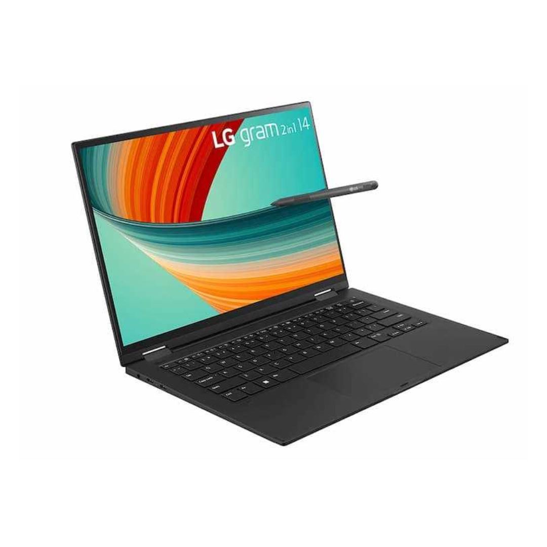 LG GRAM 14T90R-G.AA75A3 14" 16 GB 512 GB SSD CORE I7-1360P 5.00 GHz W11P BLACK ENGLISH (Fair)