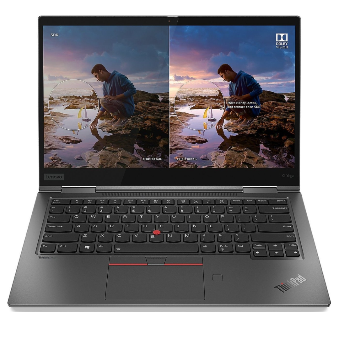 LENOVO THINKPAD X1 YOGA GEN 5 14" 16 GB 256 GB SSD I7-10610U 1.80 GHz W11H SPACE GRAY ENGLISH GB (Fair)