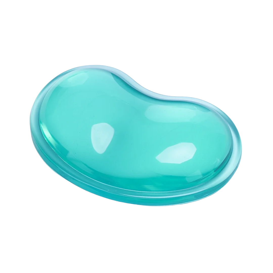 Teal Silicone Wrist Rest