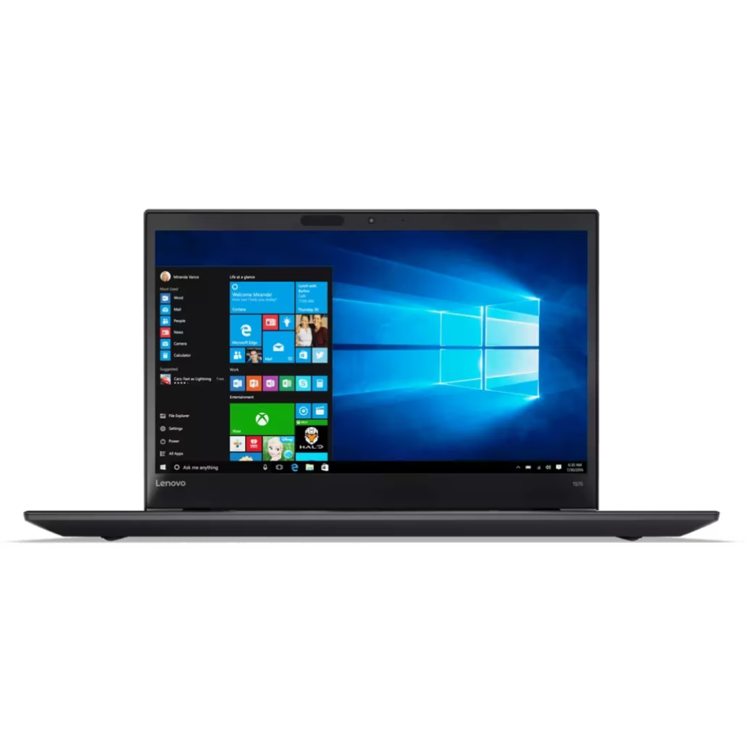 LENOVO THINKPAD T570 W10DG Laptop i5 6ta generación 16 GB Ram 256 GB