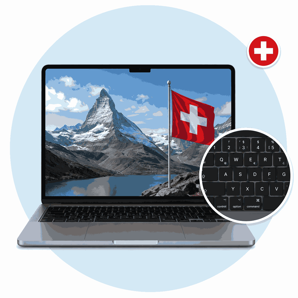 Refurbished Swiss Keyboard Laptops