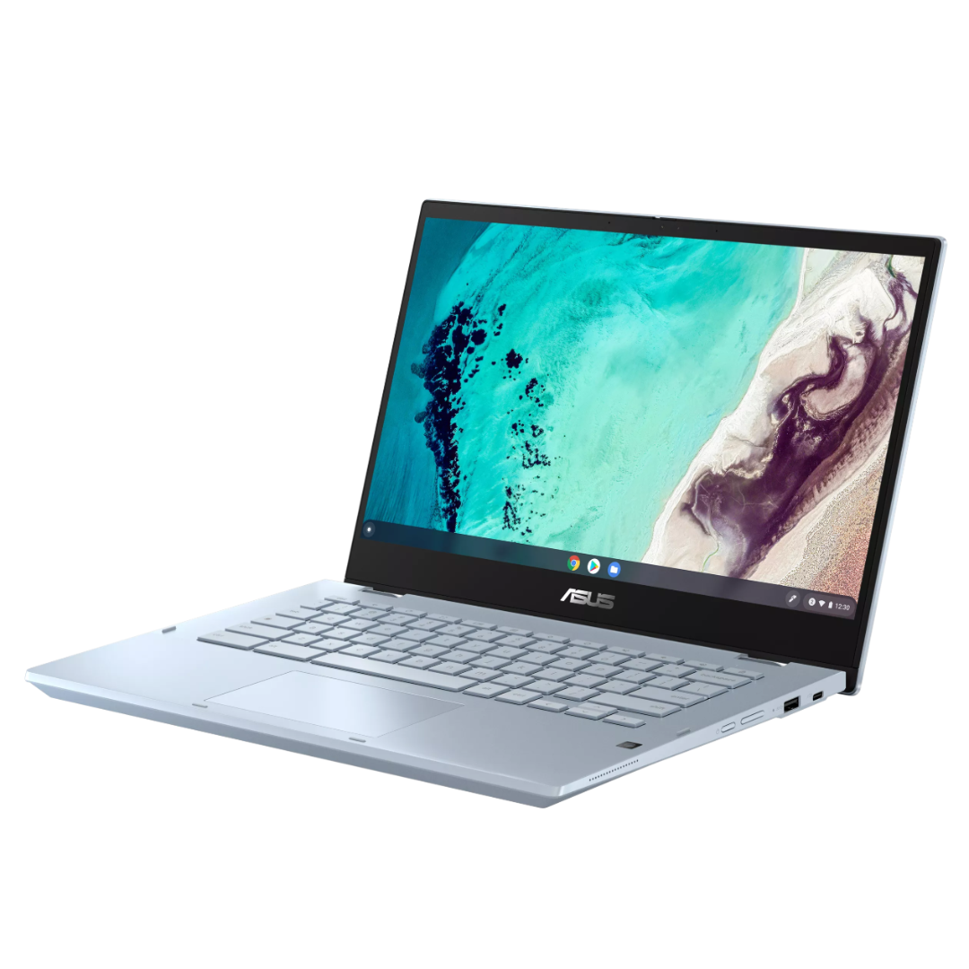 ASUS CHROMEBOOK FLIP CX3 14" 8 GB 256 GB SSD I3-1110G4 1.80 GHz CHROME OS BLUE ENGLISH (Fair)