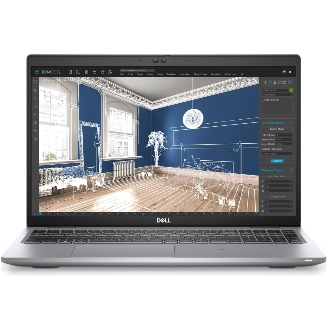 DELL PRECISION 3560 16" 64 GB 512 GB SSD CORE I7-1185G7 3.00 GHZ W11P SZARY ANGIELSKI (Dostateczny)