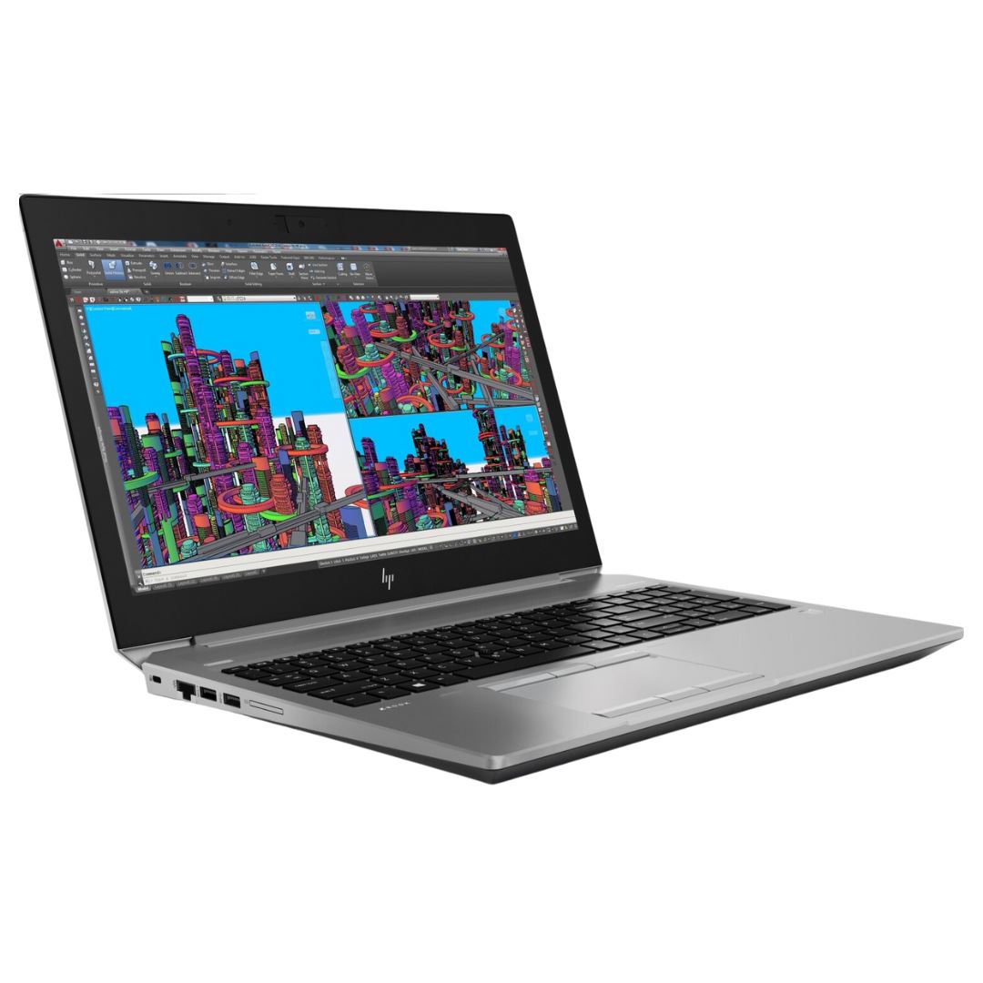 HP ZBOOK 15 G5 15" 32 GB 512 GB SSD I7-8850H 2.60 GHz W11P SPACE GRAY ENGLISH (Very Good)