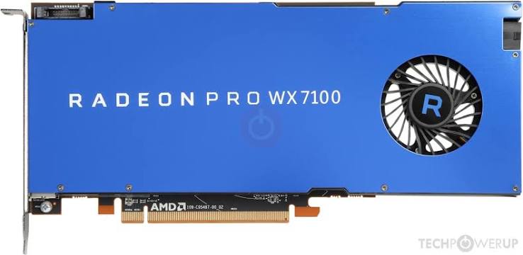 AMD RADEON PRO WX7100 GRAPHICS CARD
