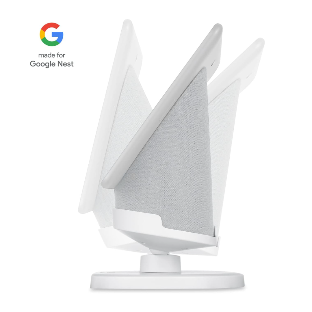 Google Nest Hub Max Smart Speaker - Chalk (GA00426-US)