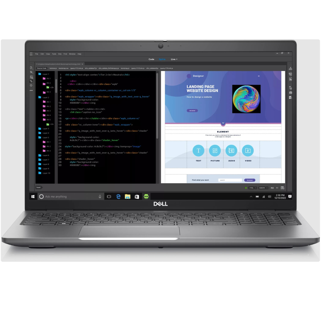 Dell PRECISION 3580 I7-1360P 15.6" ENGLISH, GB KEYBOARD