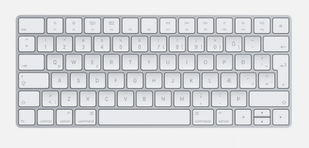 Apple Magic Keyboard MLA22H/A - NORWEGIAN KEYBOARD