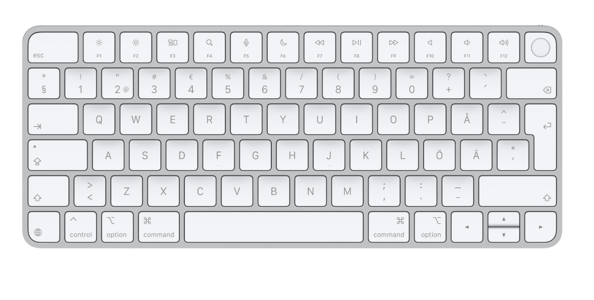 Apple Magic Keyboard MLA22S/A - SWEDISH KEYBOARD