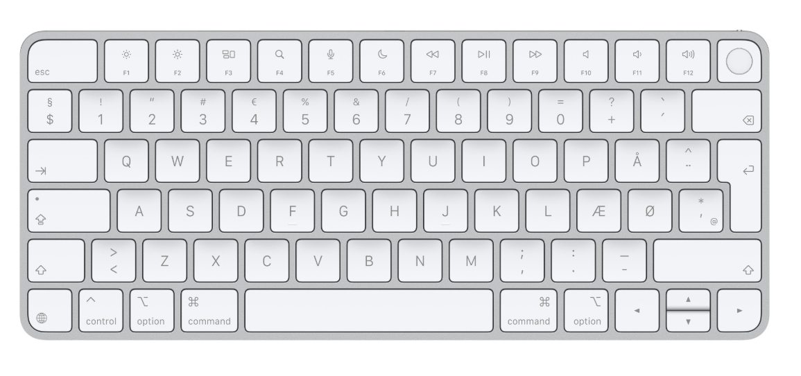 Apple Magic Keyboard MLA22DK/A - DANISH KEYBOARD