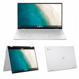 ASUS CHROMEBOOK FLIP C434 14" 8 GB 128 GB MMC I7-8500Y 1.50 GHz CHROME OS SILVER ENGLISH GB (Very Good)