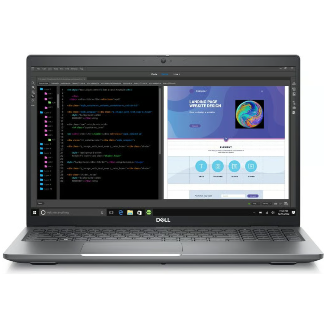 DELL PRECISION 3580 16" 32 GB 256 GB SSD I7-1360P 5,00 GHz W10H GRAU ENGLISCH GROSSBRITANNIEN (Sehr gut)