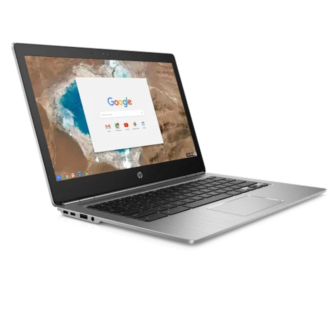HP CHROMEBOOK 13 G1 13" 16 GB 32 GB MMC M7-6Y75 1.20 GHz CHROME OS SILVER ENGLISH (Fair)