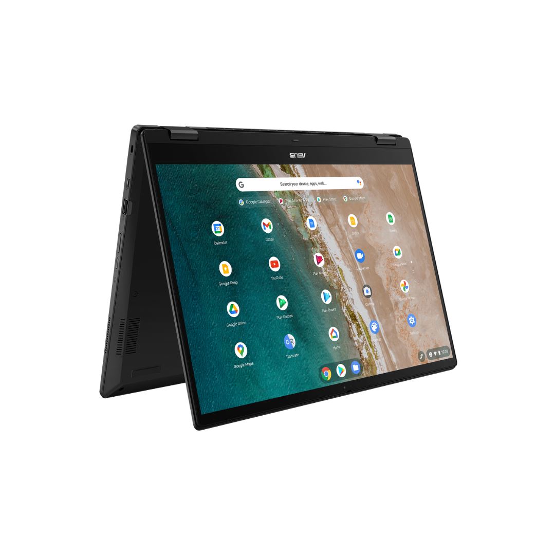 ASUS CHROMEBOOK FLIP CX5 14" 8 GB 256 GB SSD I5-1135G7 2.40 GHz CHROME OS WHITE ENGLISH (Very Good)